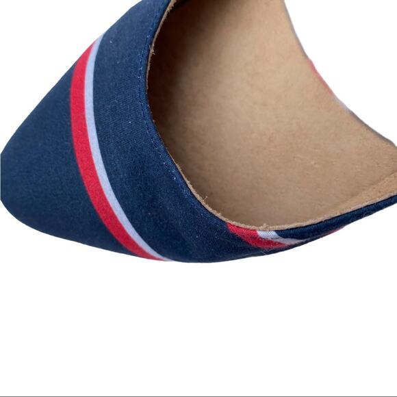 Free People 9 Sandals Clogs Heels Lace up Monaco Boho Festival 4th Nautical 70s - Picture 11 of 15